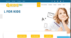 Desktop Screenshot of kidsemail.org